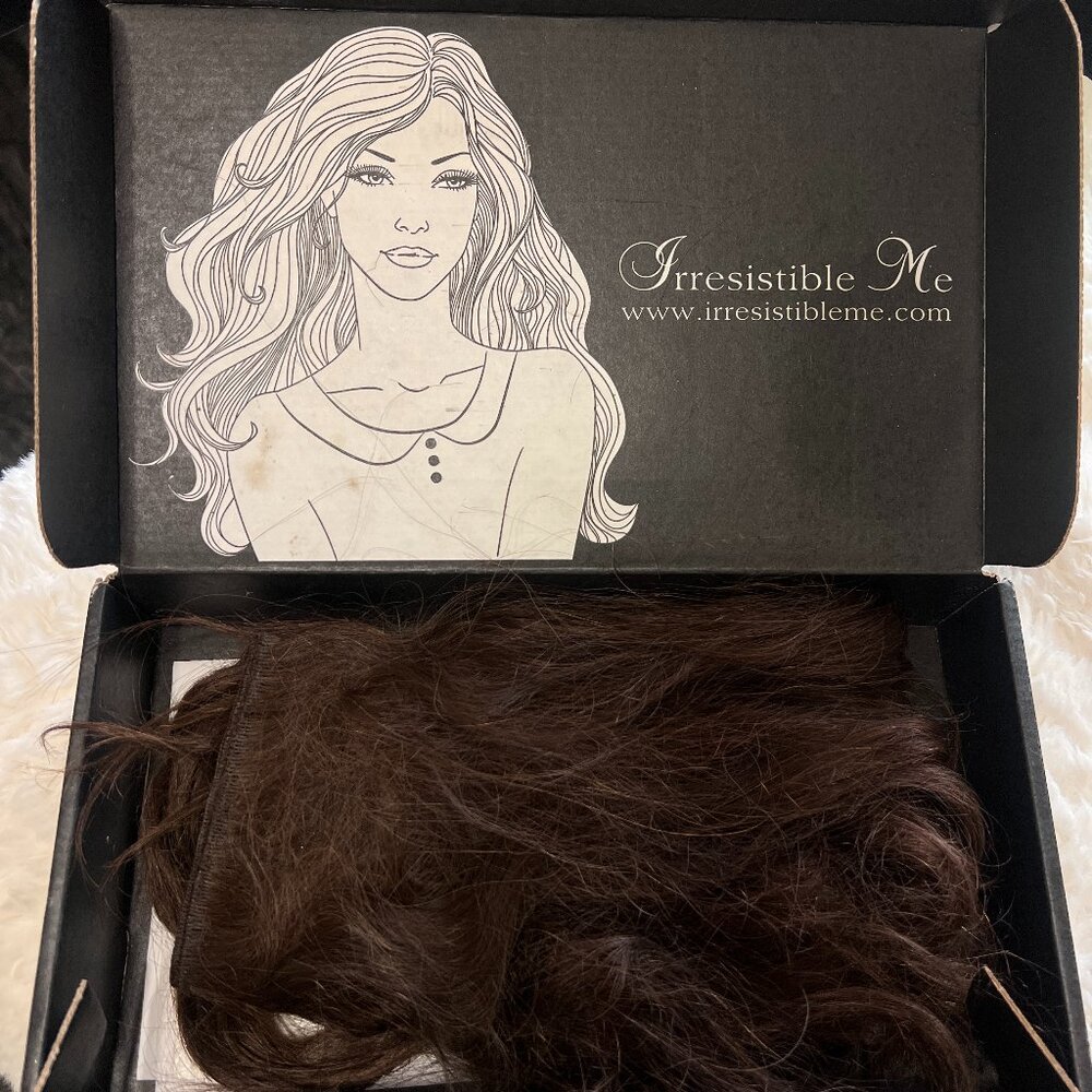 Irresistible Me clip in extensions 22" Medium Brown